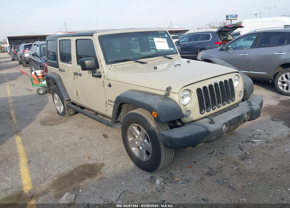 2018 JEEP WRANGLER JK UNLIMITED SPORT S 4X4 VIN: 1C4BJWDG7JL805574