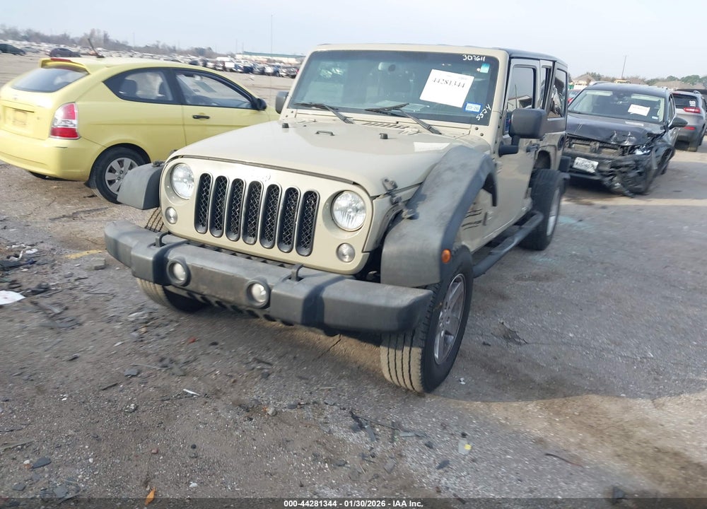 2018 JEEP WRANGLER JK UNLIMITED SPORT S 4X4 VIN: 1C4BJWDG7JL805574
