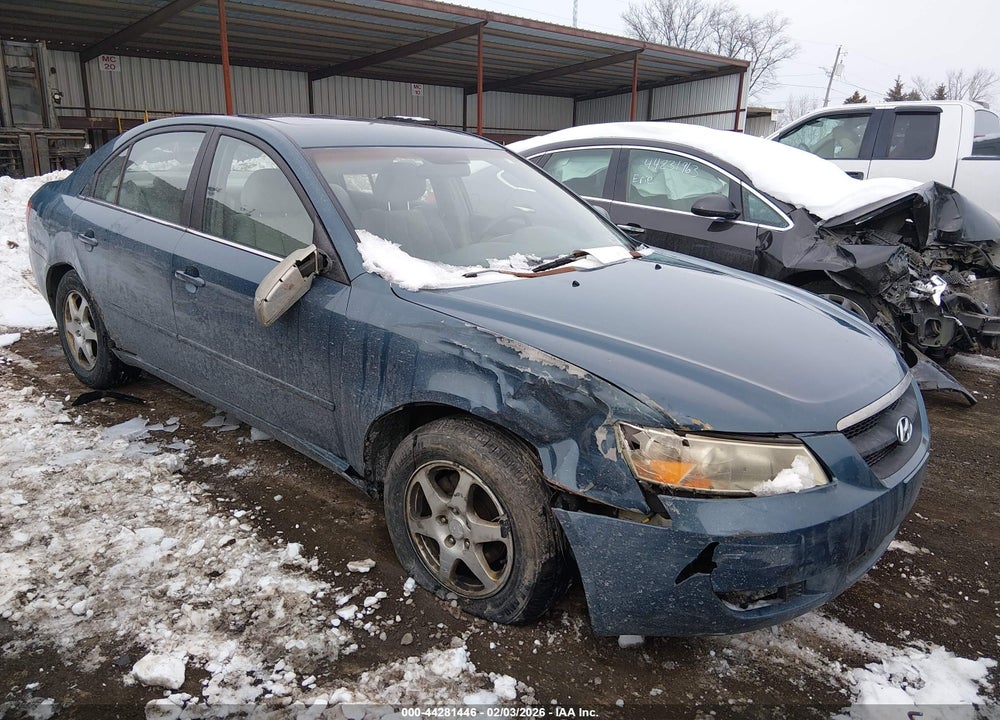2006 HYUNDAI SONATA GLS VIN: 5NPEU46C66H096022