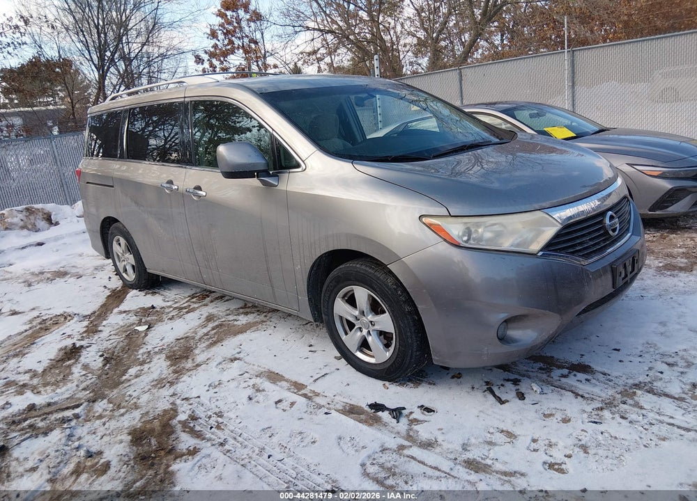 2012 NISSAN QUEST SV VIN: JN8AE2KP0C9039090