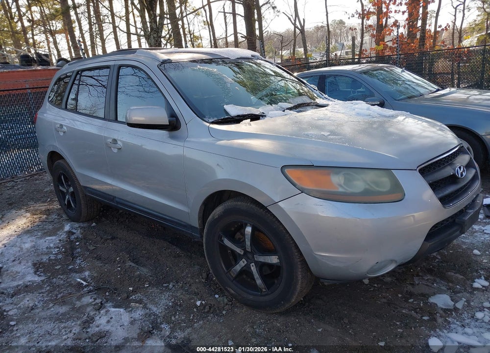 2007 HYUNDAI SANTA FE GLS VIN: KM8SG13D17U139089