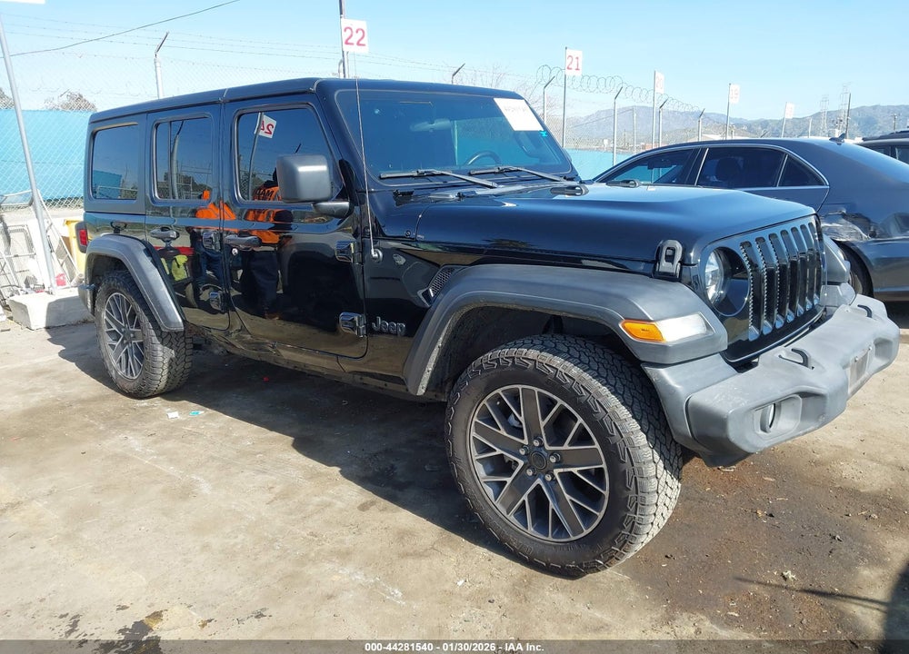 2022 JEEP WRANGLER UNLIMITED SPORT S 4X4 VIN: 1C4HJXDGXNW133367