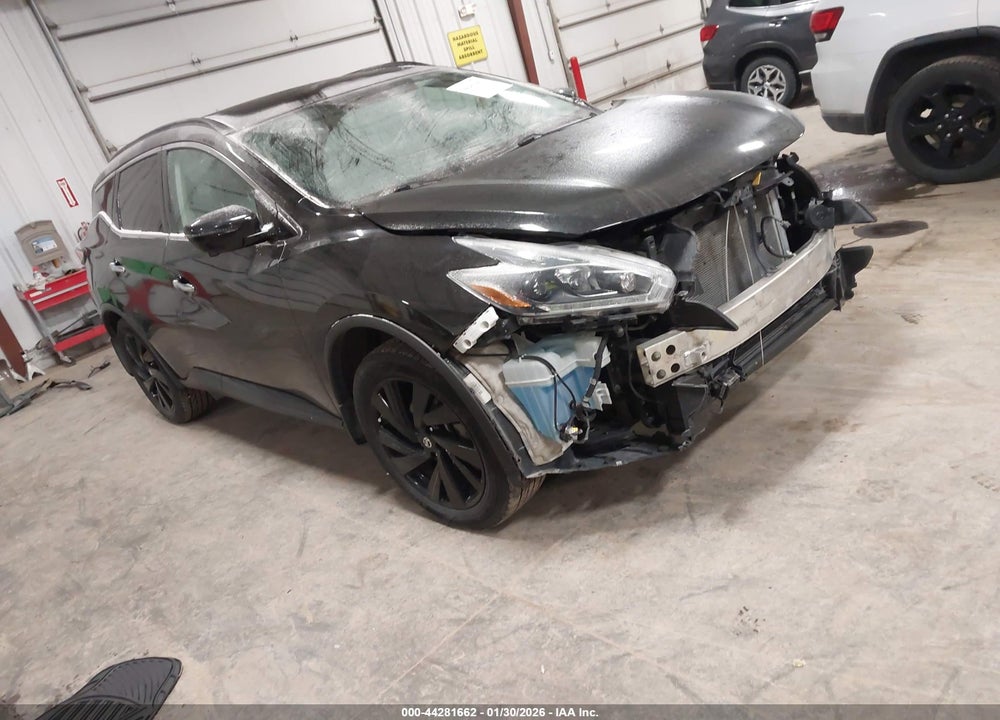 2018 NISSAN MURANO SL VIN: 5N1AZ2MH2JN123322