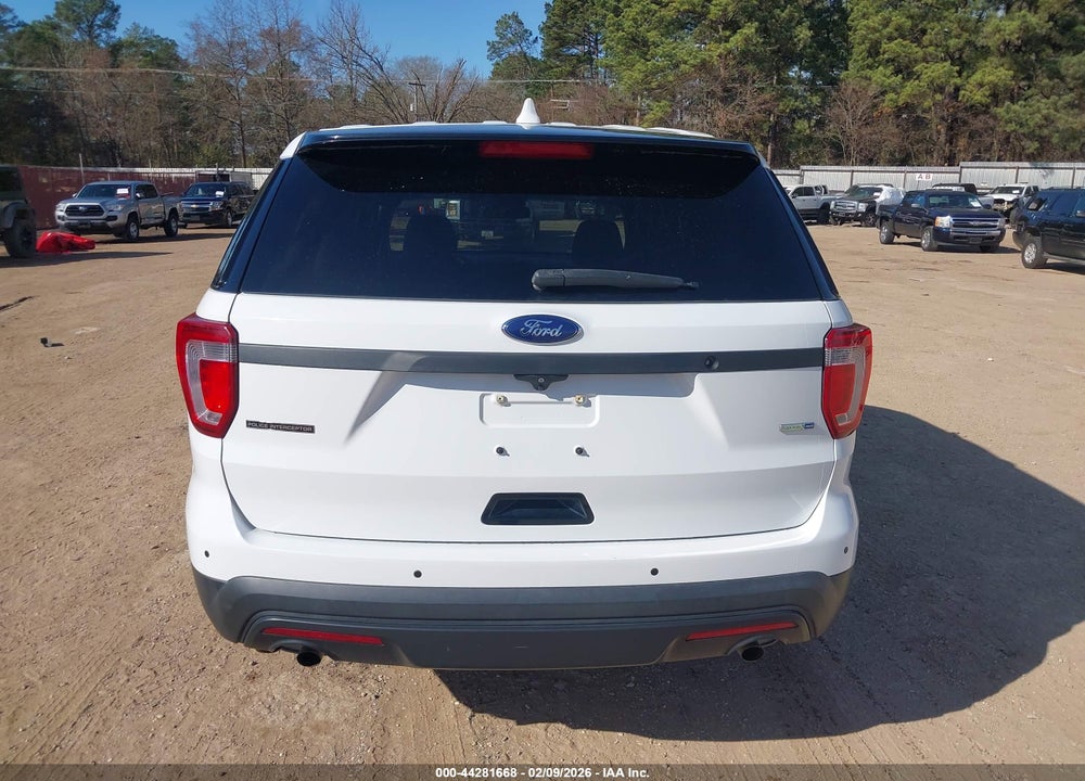 2016 FORD UTILITY POLICE INTERCEPTOR VIN: 1FM5K8AR8GGC62115