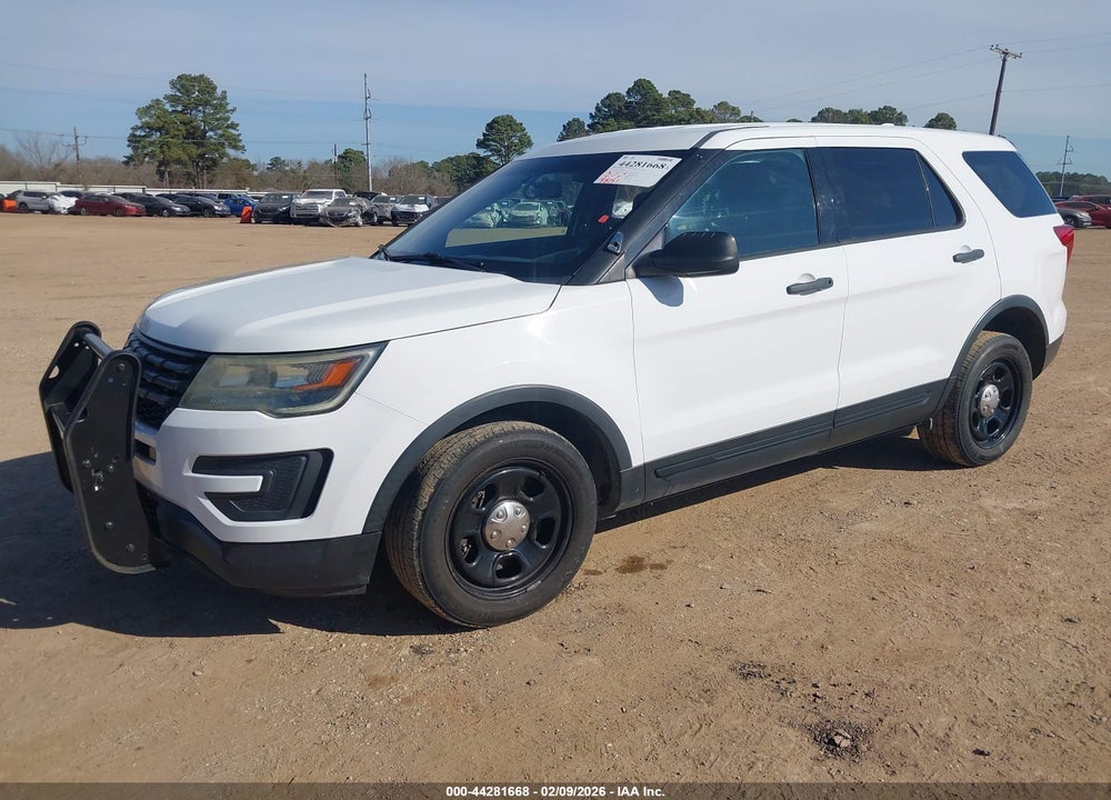 2016 FORD UTILITY POLICE INTERCEPTOR VIN: 1FM5K8AR8GGC62115