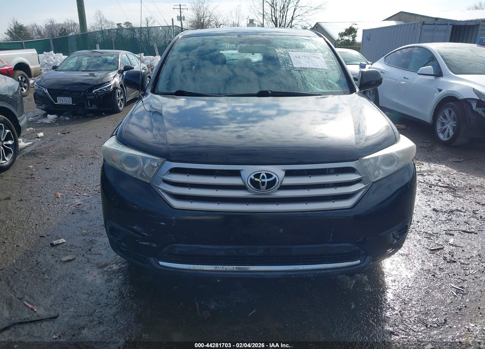 2012 TOYOTA HIGHLANDER BASE V6 VIN: 5TDBK3EH6CS159707