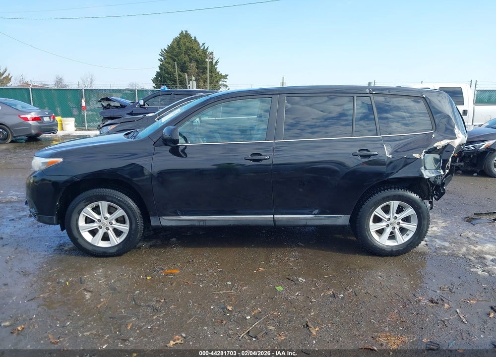2012 TOYOTA HIGHLANDER BASE V6 VIN: 5TDBK3EH6CS159707