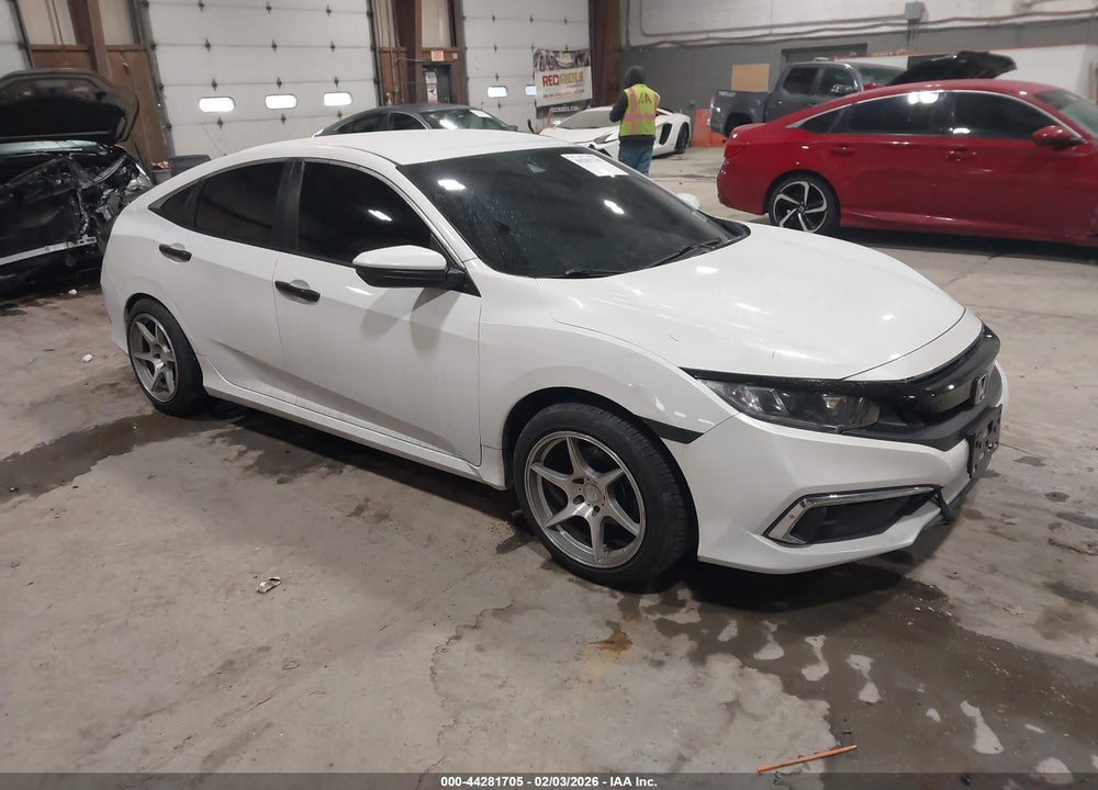 2019 HONDA CIVIC LX VIN: 2HGFC2F67KH517322