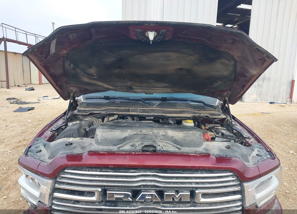 2021 RAM 2500 LAIE  4X4 6'4 BOX VIN: 3C6UR5FLXMG641638