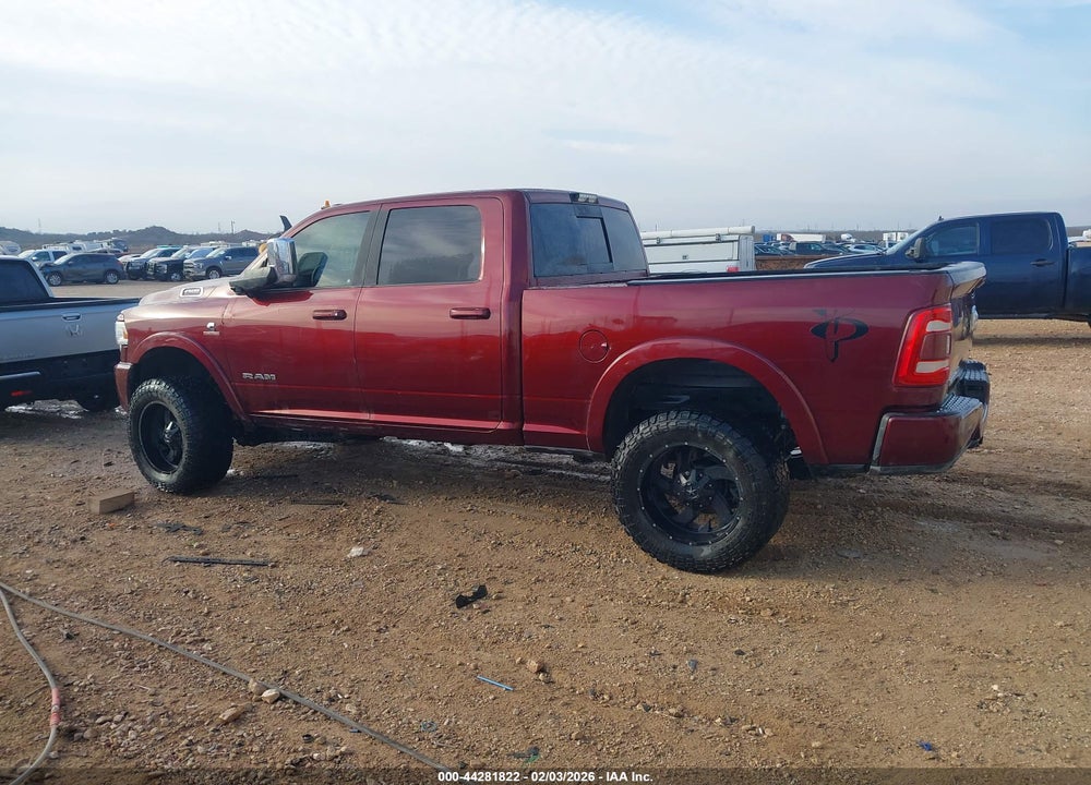 2021 RAM 2500 LAIE  4X4 6'4 BOX VIN: 3C6UR5FLXMG641638