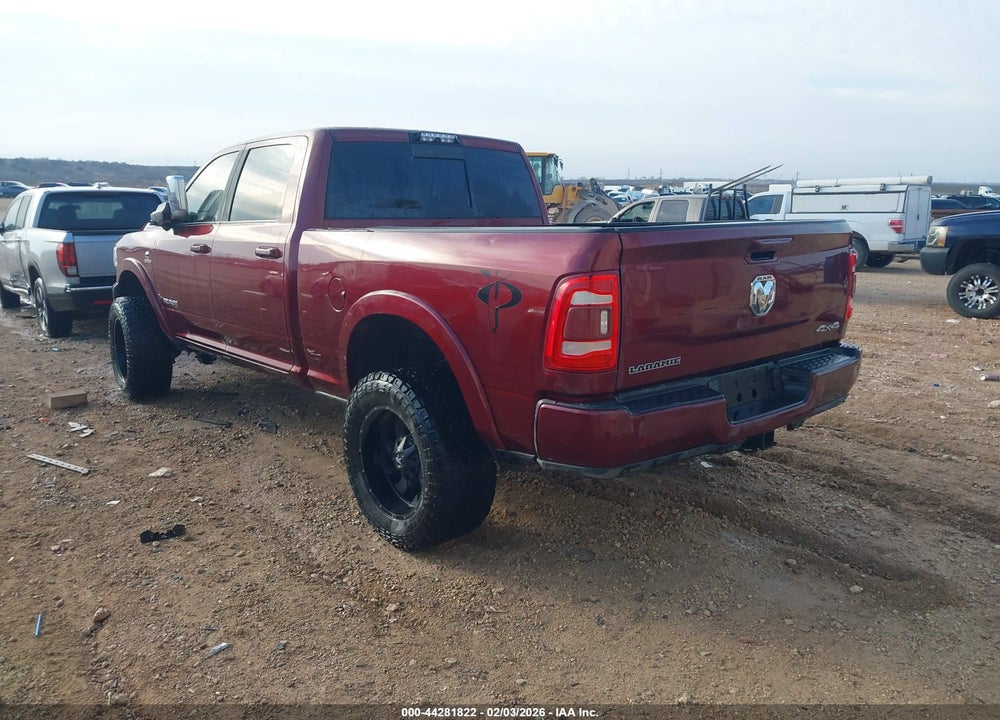 2021 RAM 2500 LAIE  4X4 6'4 BOX VIN: 3C6UR5FLXMG641638