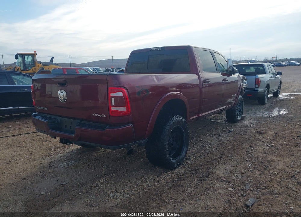 2021 RAM 2500 LAIE  4X4 6'4 BOX VIN: 3C6UR5FLXMG641638