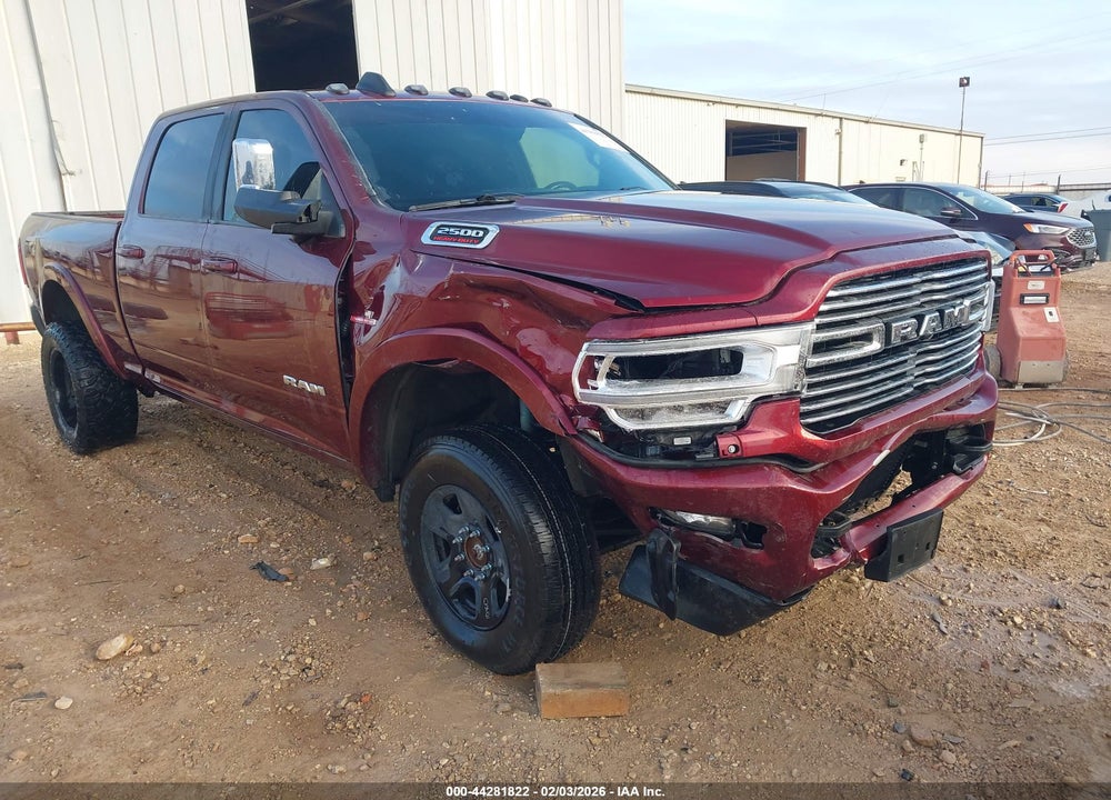 2021 RAM 2500 LAIE  4X4 6'4 BOX VIN: 3C6UR5FLXMG641638