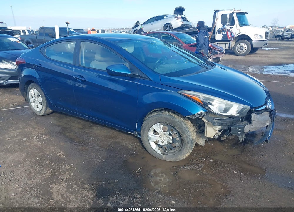 2016 HYUNDAI ELANTRA SE VIN: KMHDH4AE4GU517487