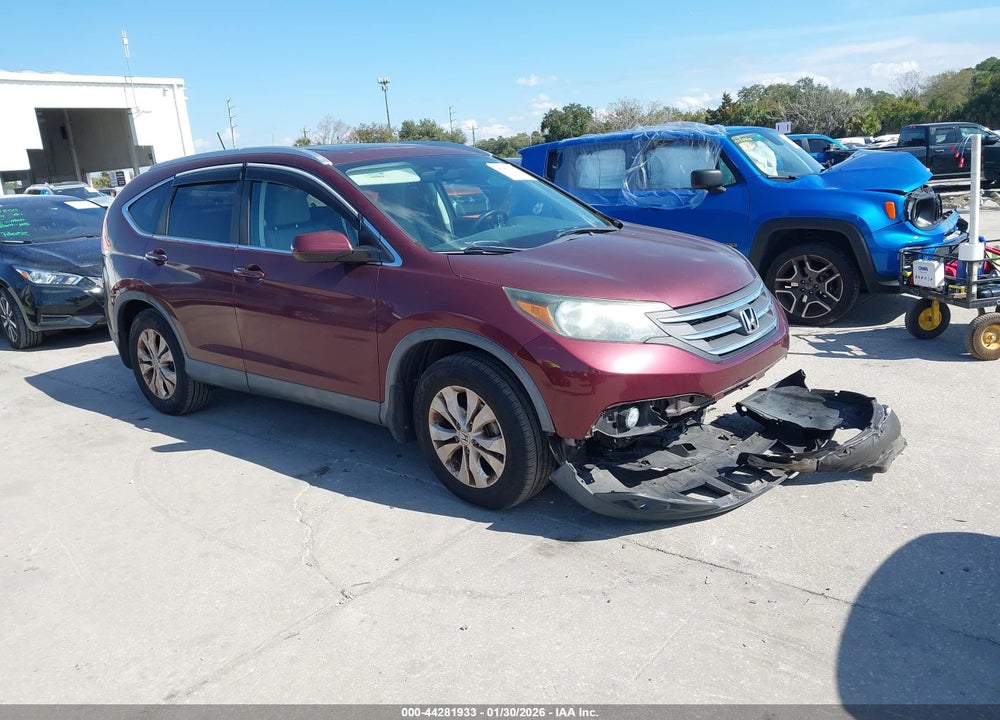 2013 HONDA CR-V EX-L VIN: 5J6RM3H78DL021059