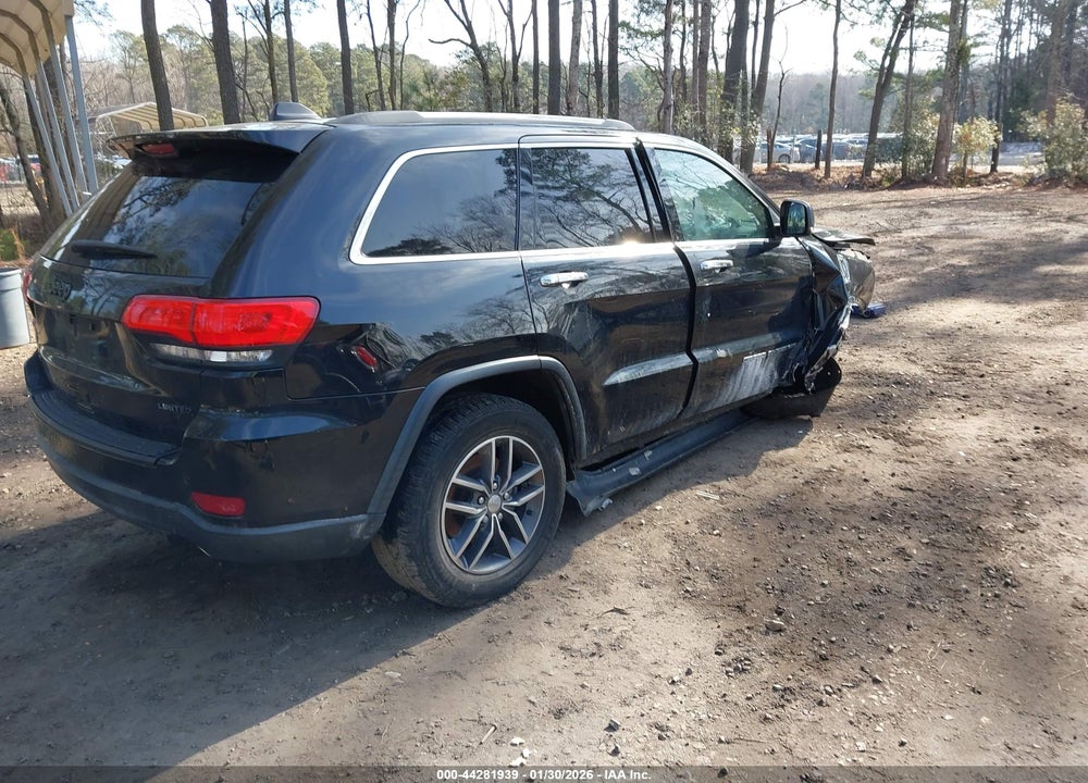 2017 JEEP GRAND CHEROKEE LIMITED 4X4 VIN: 1C4RJFBG1HC836623