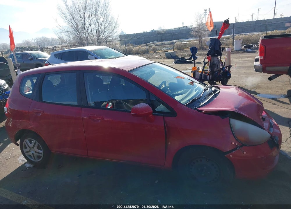 2008 HONDA FIT VIN: JHMGD37488S051015