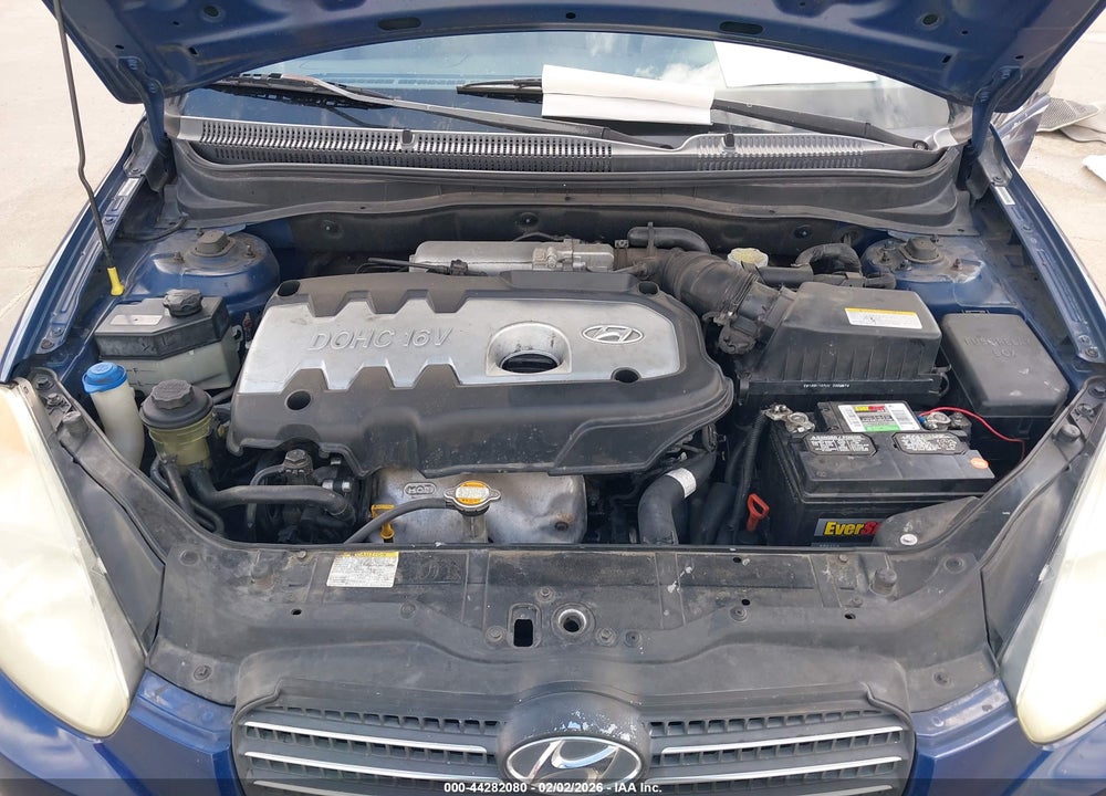 2006 HYUNDAI ACCENT GLS VIN: KMHCN46C96U049671