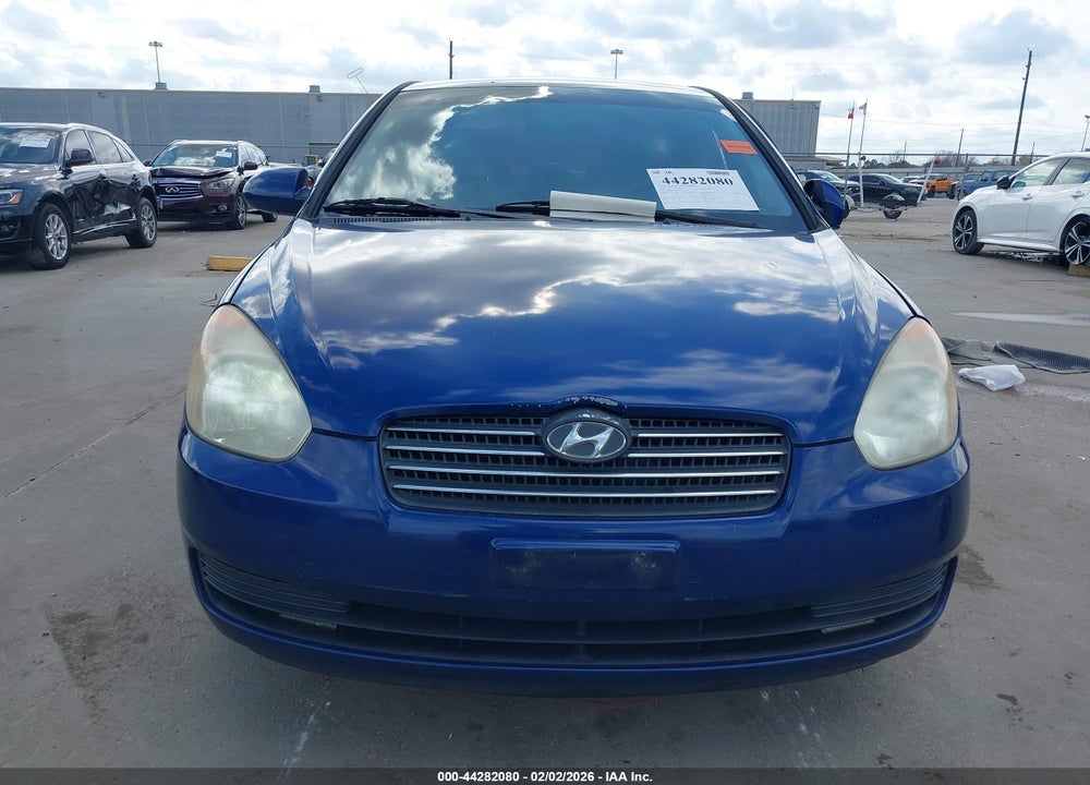 2006 HYUNDAI ACCENT GLS VIN: KMHCN46C96U049671