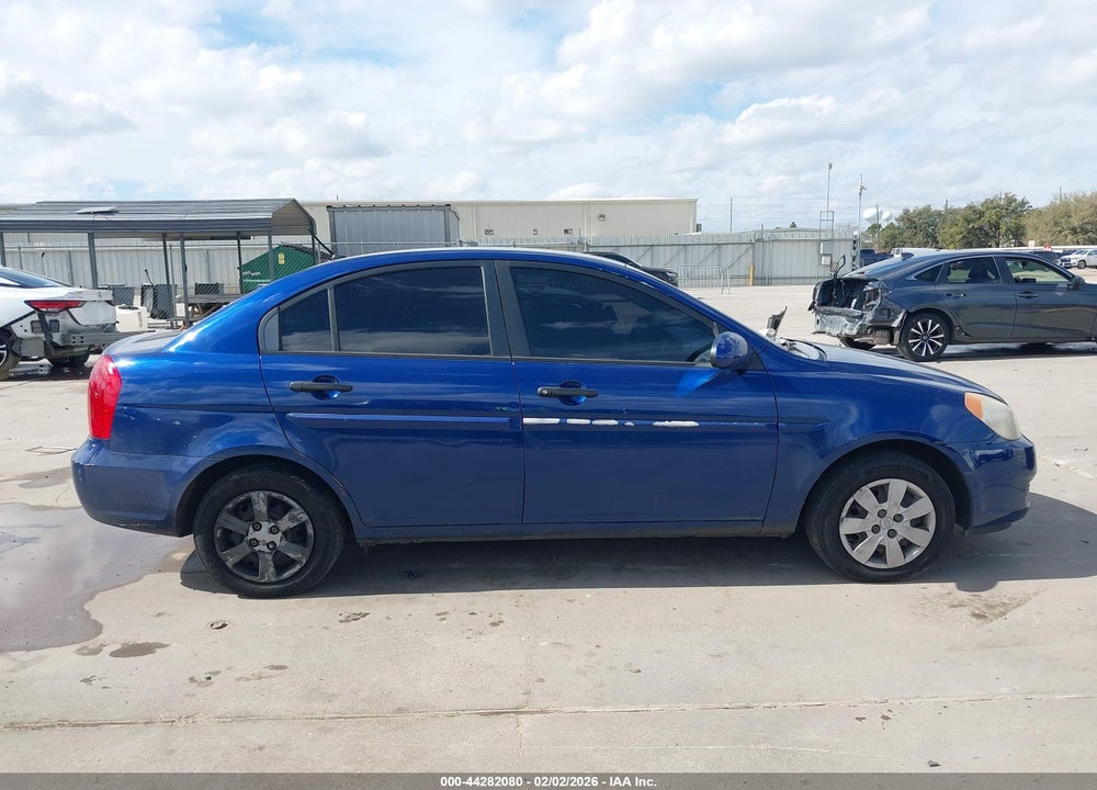 2006 HYUNDAI ACCENT GLS VIN: KMHCN46C96U049671