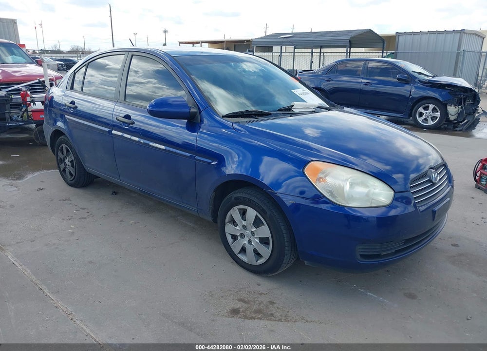 2006 HYUNDAI ACCENT GLS VIN: KMHCN46C96U049671