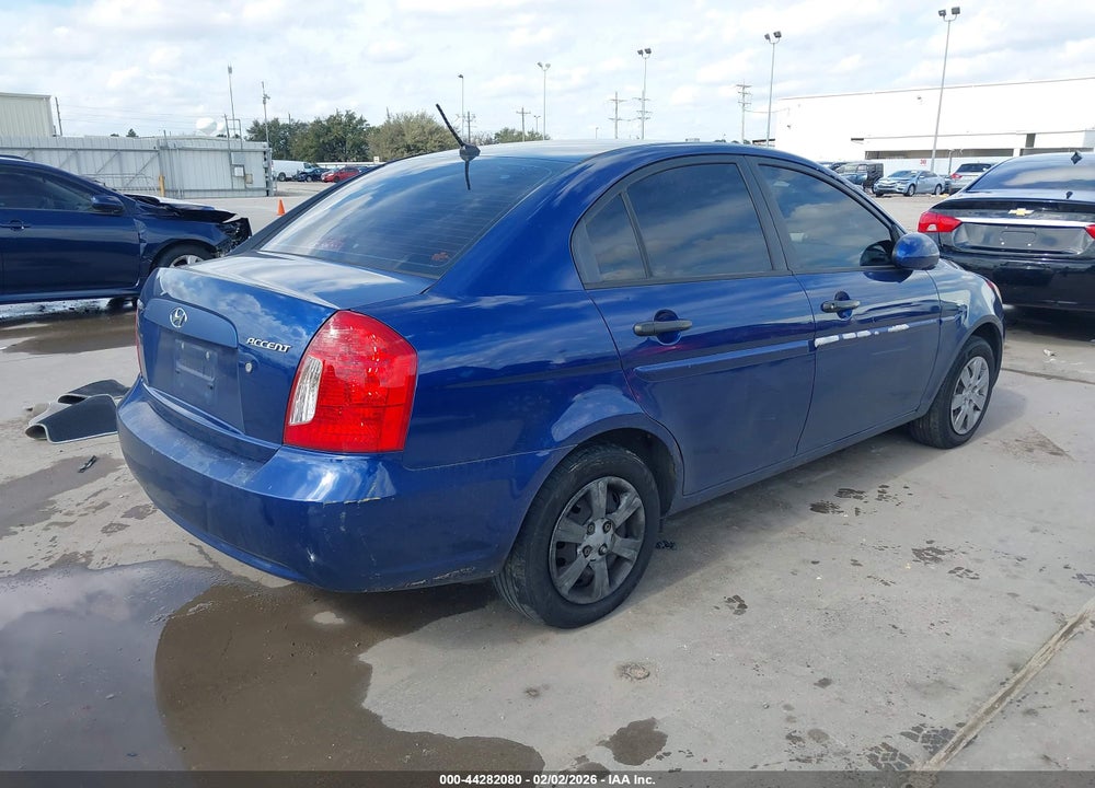 2006 HYUNDAI ACCENT GLS VIN: KMHCN46C96U049671