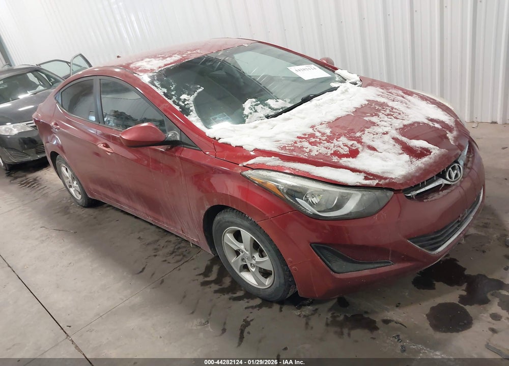 2015 HYUNDAI ELANTRA SE VIN: 5NPDH4AE9FH646645