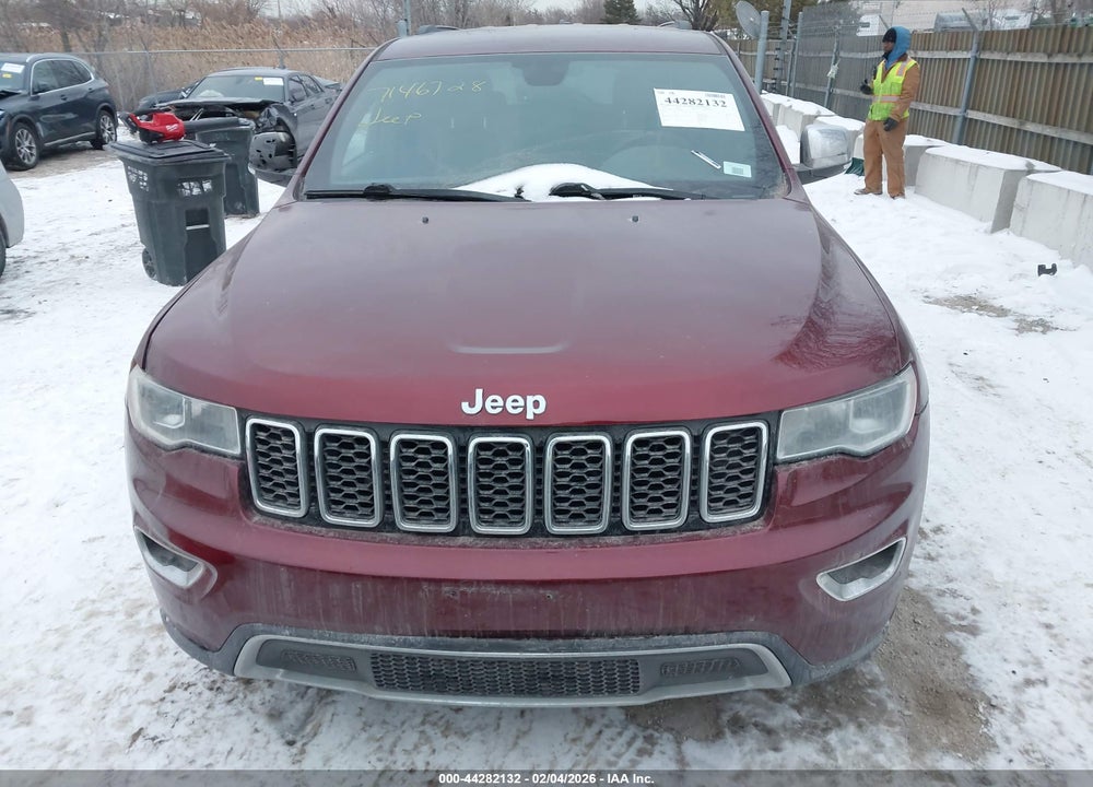 2017 JEEP GRAND CHEROKEE LIMITED 4X2 VIN: 1C4RJEBG5HC793611