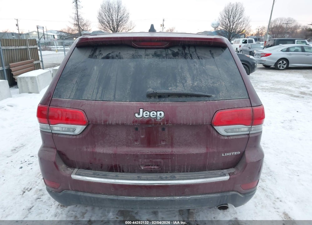 2017 JEEP GRAND CHEROKEE LIMITED 4X2 VIN: 1C4RJEBG5HC793611