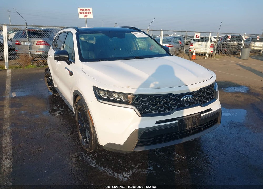 2021 KIA SORENTO S VIN: 5XYRLDLC7MG005529