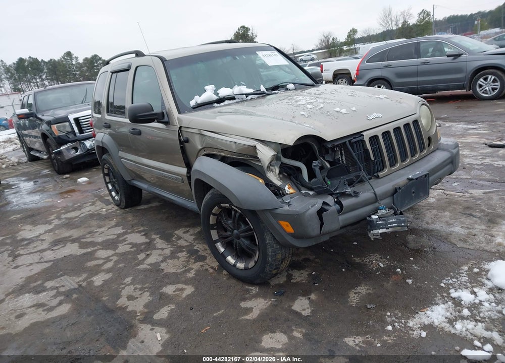 2007 JEEP LIBERTY SPORT VIN: 1J4GL48K77W542362