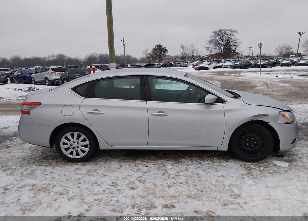 2014 NISSAN SENTRA SV VIN: 3N1AB7AP3EL668777