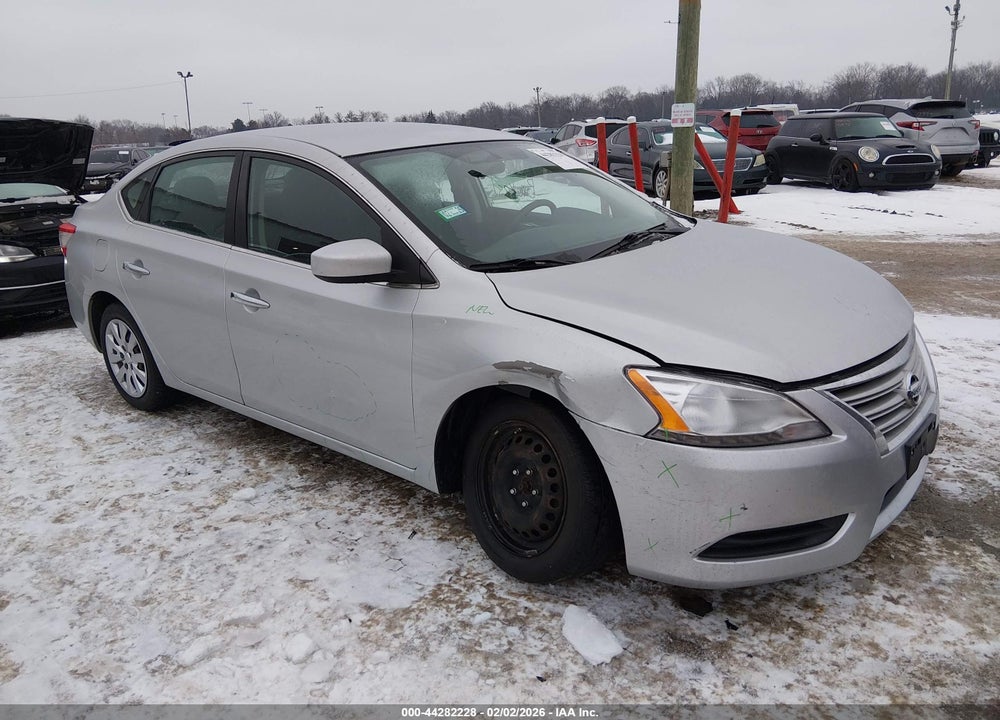 2014 NISSAN SENTRA SV VIN: 3N1AB7AP3EL668777