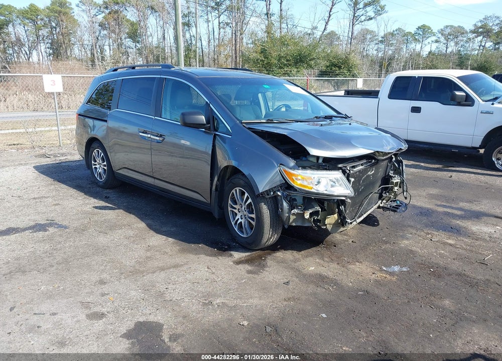 2011 HONDA ODYSSEY EX-L VIN: 5FNRL5H64BB034984