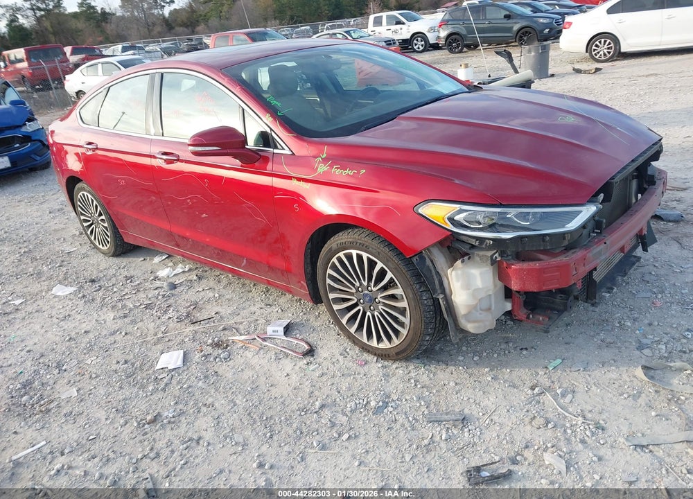 2018 FORD FUSION TITANIUM VIN: 3FA6P0D91JR155016