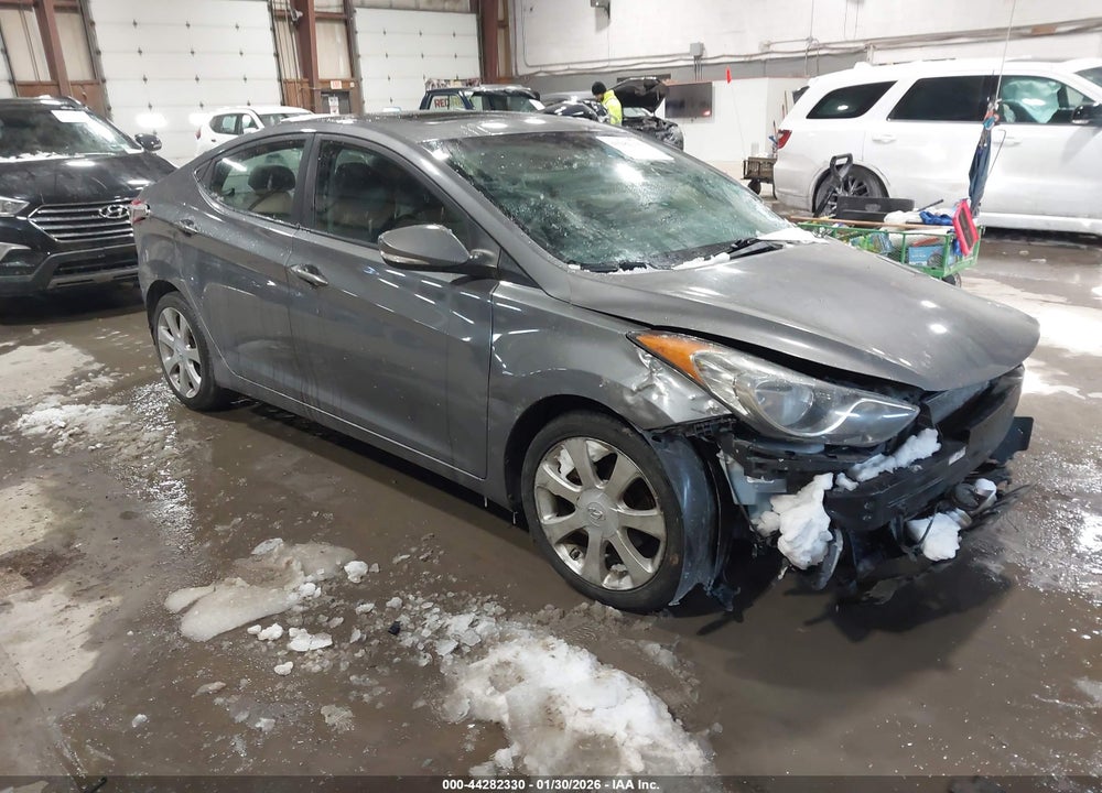 2012 HYUNDAI ELANTRA LIMITED VIN: 5NPDH4AE8CH109485