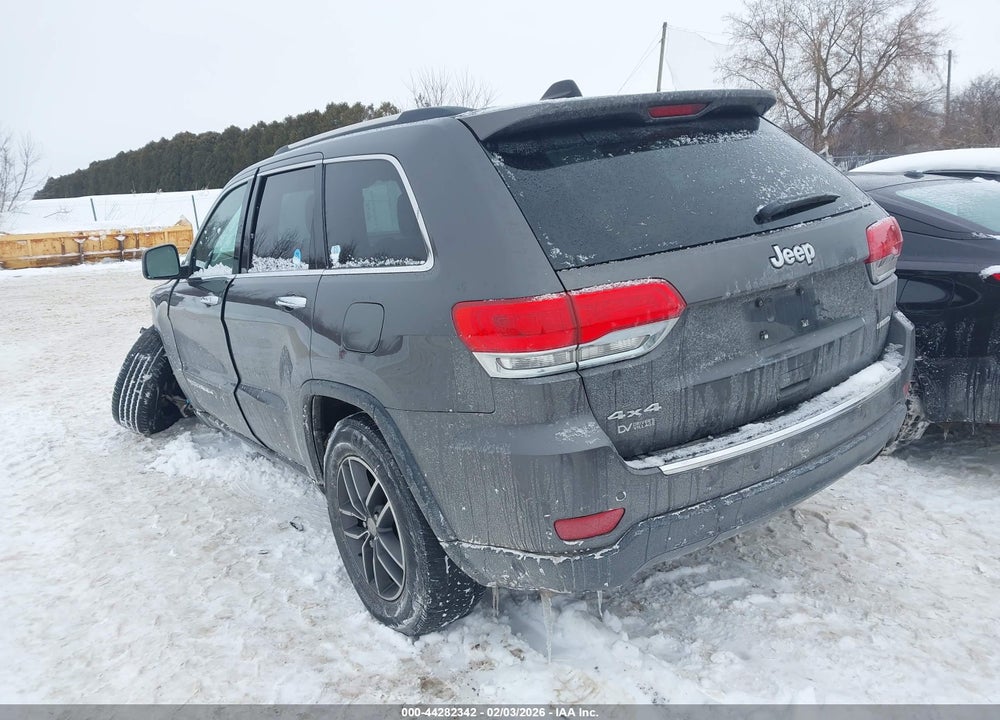 2017 JEEP GRAND CHEROKEE LIMITED 4X4 VIN: 1C4RJFBG1HC954784