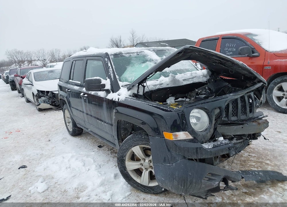 2016 JEEP PATRIOT LATITUDE VIN: 1C4NJRFBXGD775957