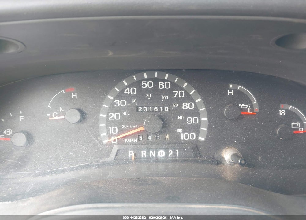 2003 FORD E-150 COMMERCIAL/RECREATIONAL VIN: 1FTRE14W83HA03831