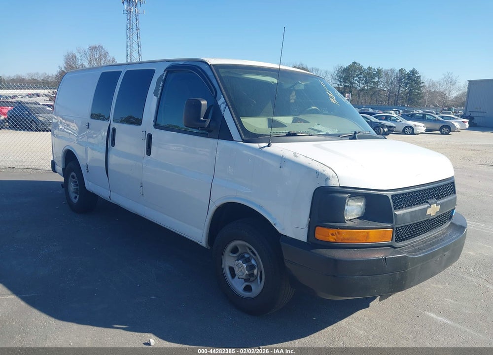 2011 CHEVROLET EXPRESS 2500 WORK VAN VIN: 1GCWGFBA6B1119070