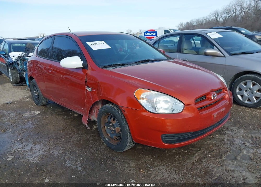 2010 HYUNDAI ACCENT GS VIN: KMHCM3AC8AU160418