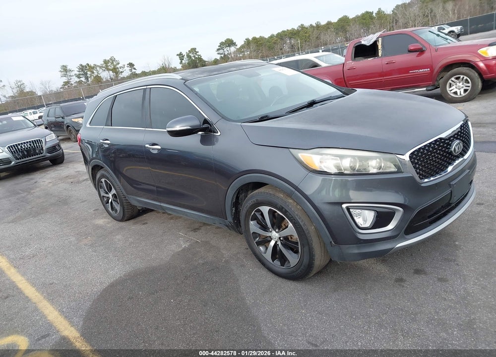 2016 KIA SORENTO 3.3L EX VIN: 5XYPH4A56GG046378