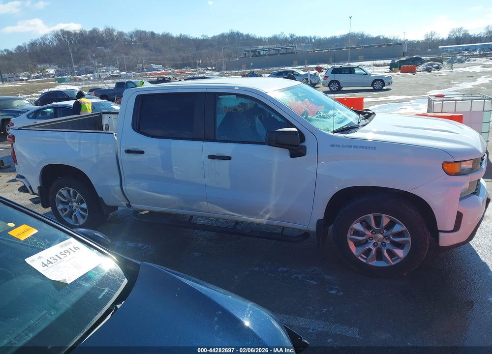 2019 CHEVROLET SILVERADO 1500 CUSTOM VIN: 3GCPWBEH1KG151399