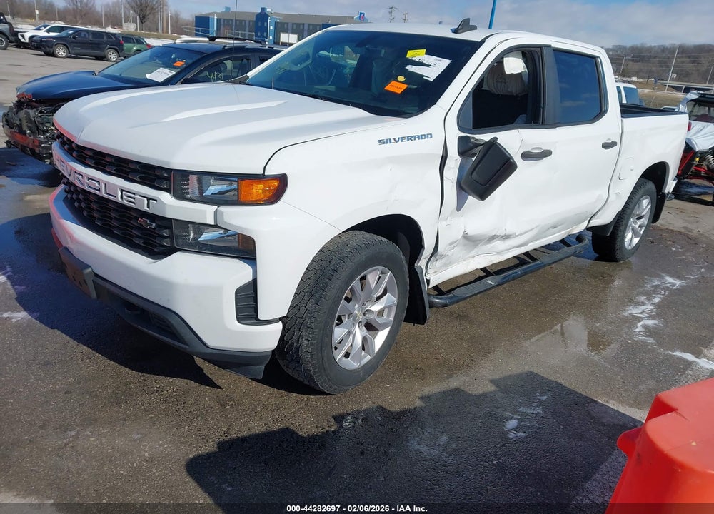 2019 CHEVROLET SILVERADO 1500 CUSTOM VIN: 3GCPWBEH1KG151399