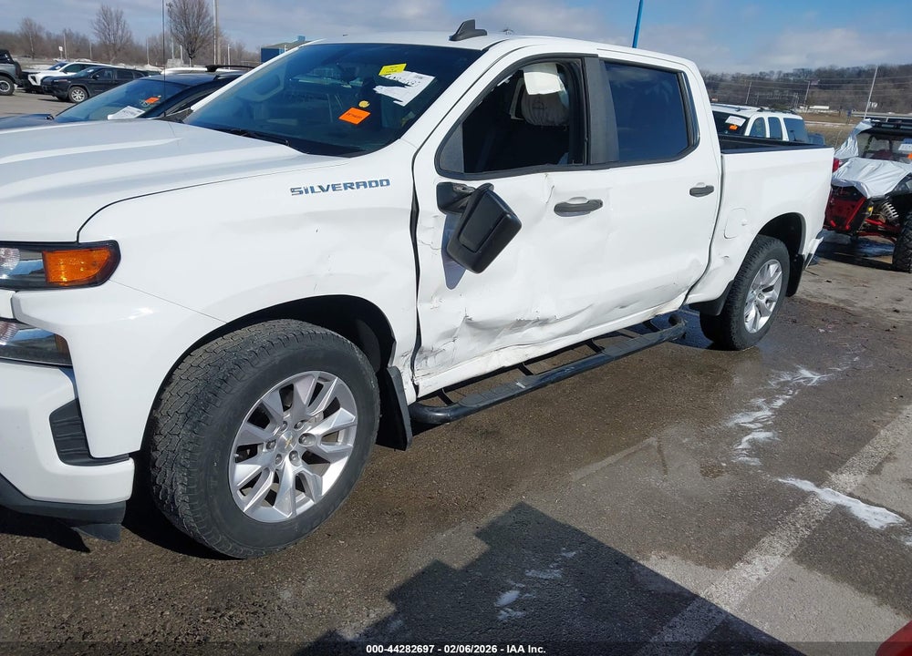 2019 CHEVROLET SILVERADO 1500 CUSTOM VIN: 3GCPWBEH1KG151399