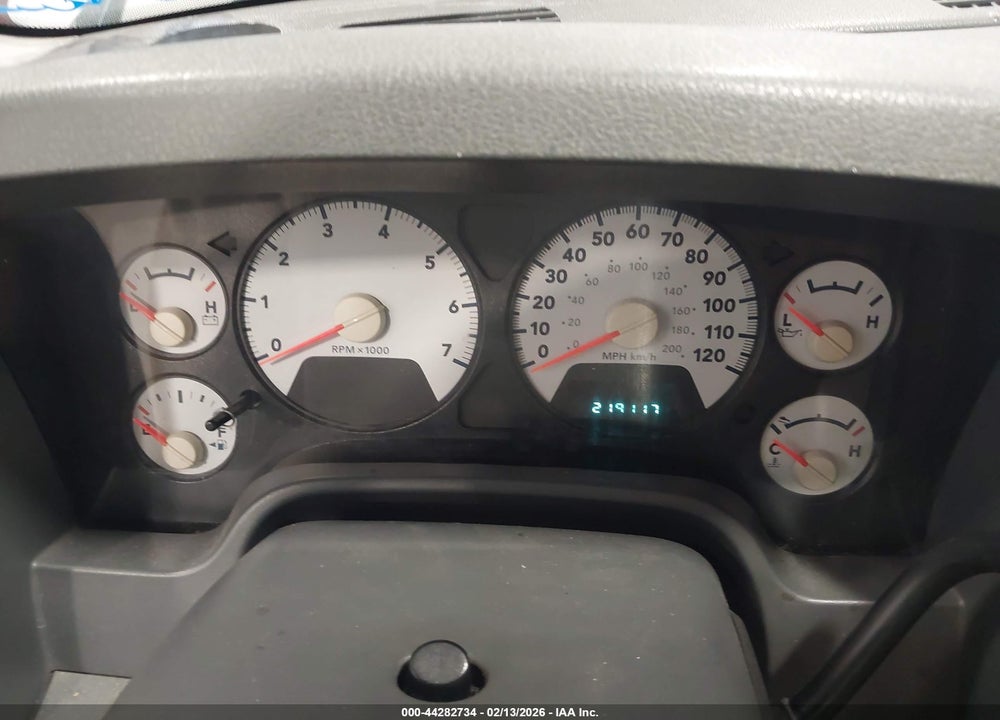 2007 DODGE RAM 1500 ST VIN: 1D7HA18K47J537220