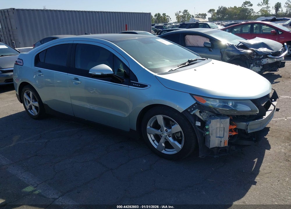 2012 CHEVROLET VOLT VIN: 1G1RH6E49CU127480
