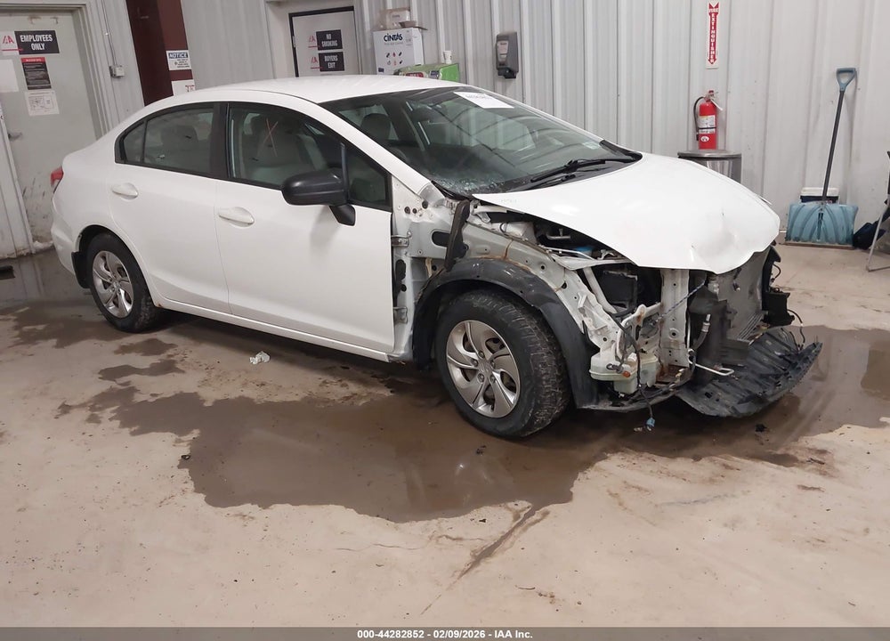 2015 HONDA CIVIC LX VIN: 19XFB2F53FE075956