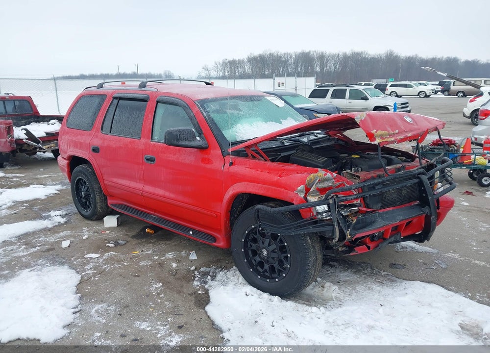2003 DODGE DURANGO R/T VIN: 1D4HS78Z33F629457