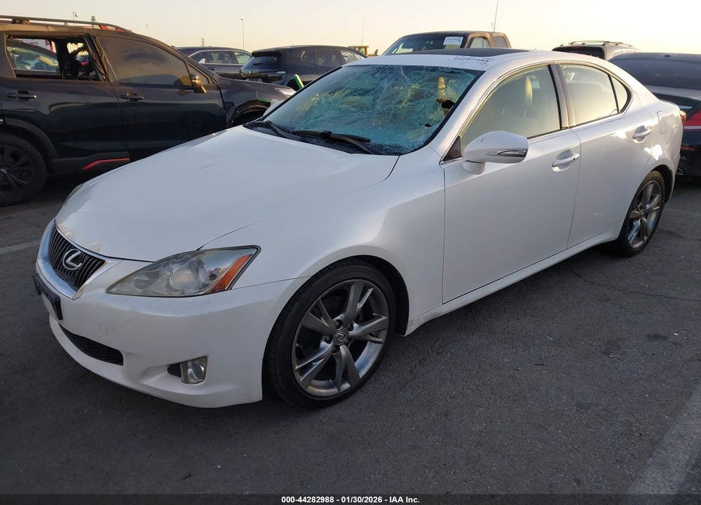 2009 LEXUS IS 250 VIN: JTHBK262692084008